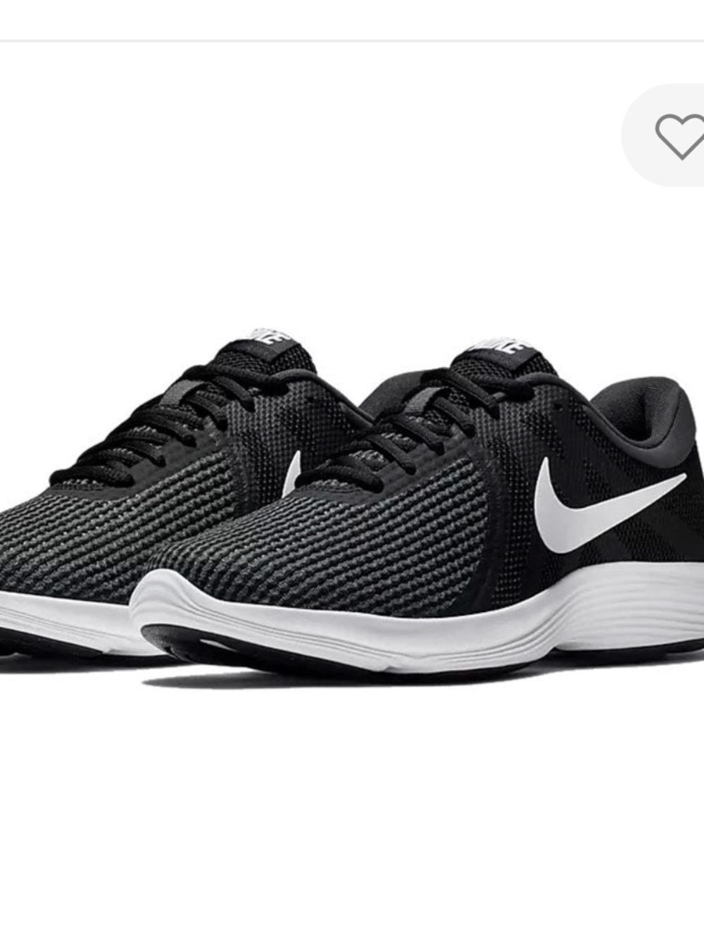 Nike kids  Black and White Training Sneakers